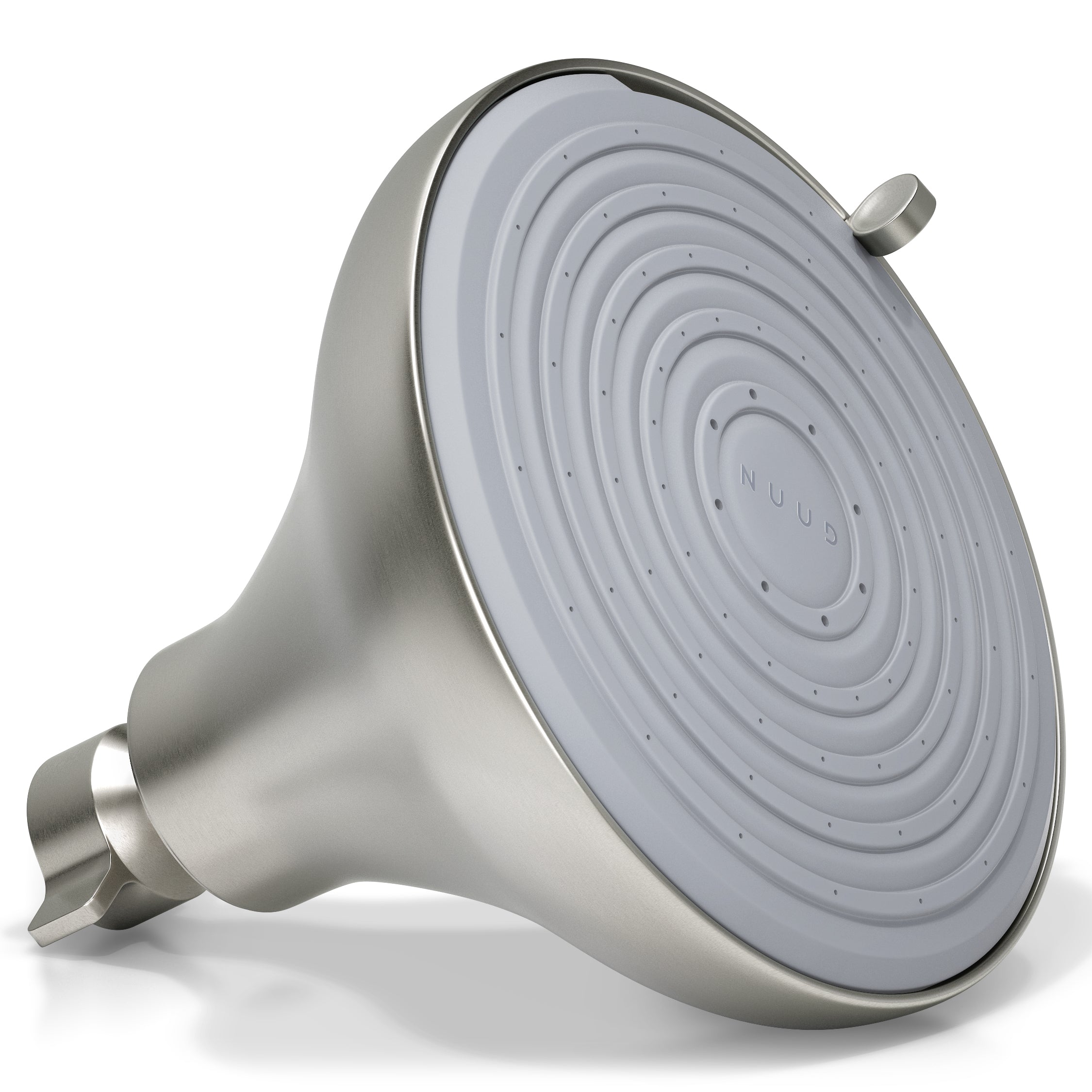 NUUD NO1 brushed nickel filtered showerhead
